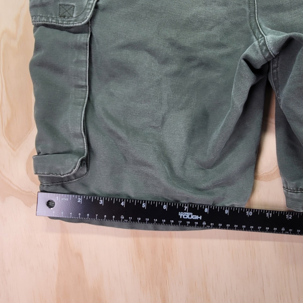Vintage Boy Scouts of America‎ Mens Green Cargo Uniform Shorts Size 32 Canvas - Picture 10 of 11